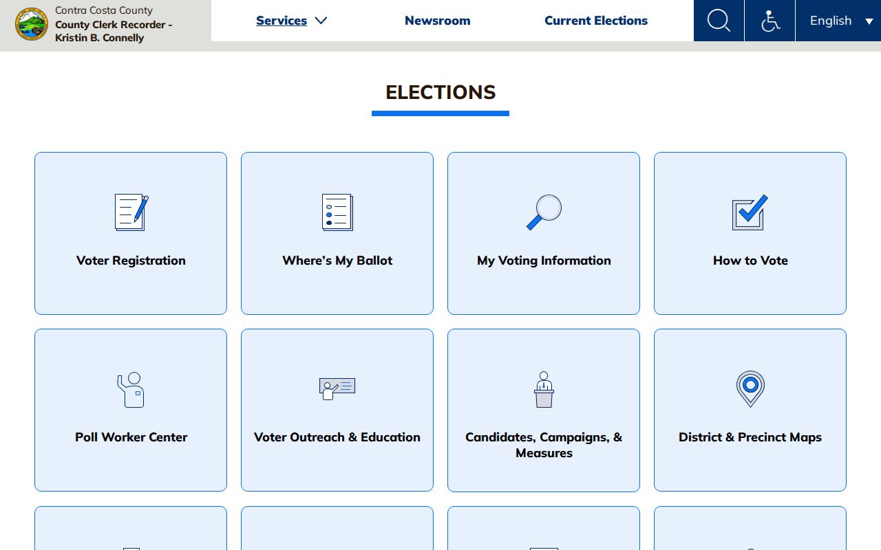 Brentwood ZIP code directory county elections geography
